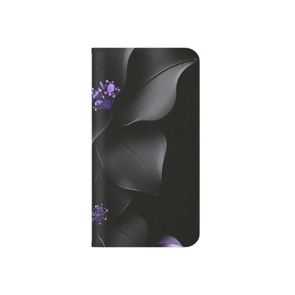 Midnight Lavender™ Flip Case for iPhone | Premium Vegan Leather Wallet Case