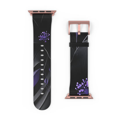 Midnight Lavender™ Apple Watch Band | Premium Faux Leather Strap