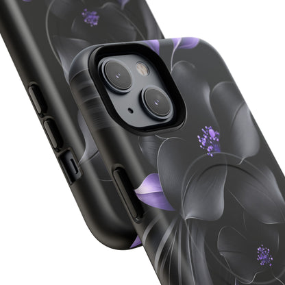 Midnight Lavender™ Tough Magnetic Case for iPhone | MagSafe Compatible Protective Case