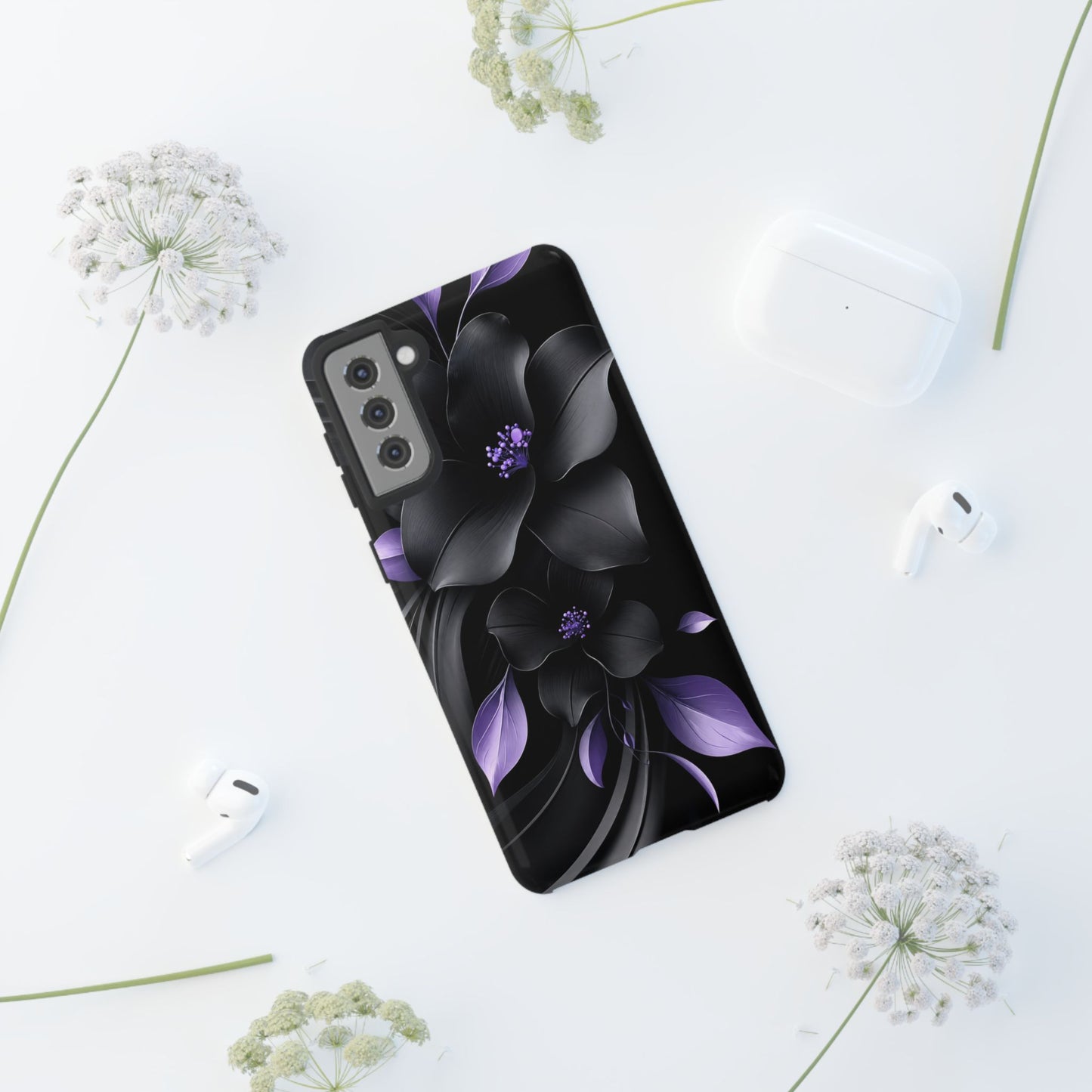 Midnight Lavender™ Tough Case for Samsung Galaxy | Dual-Layer Protective Case