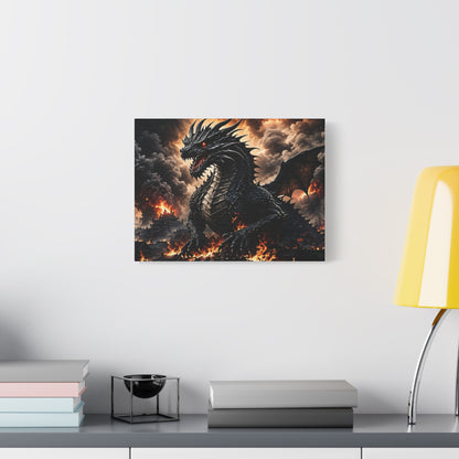Ashen Dominion™ Matte Stretched Canvas Wall Art (1.25")