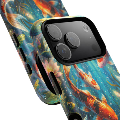 Koi Serenity™ Tough Magnetic Case for iPhone (MagSafe Compatible)