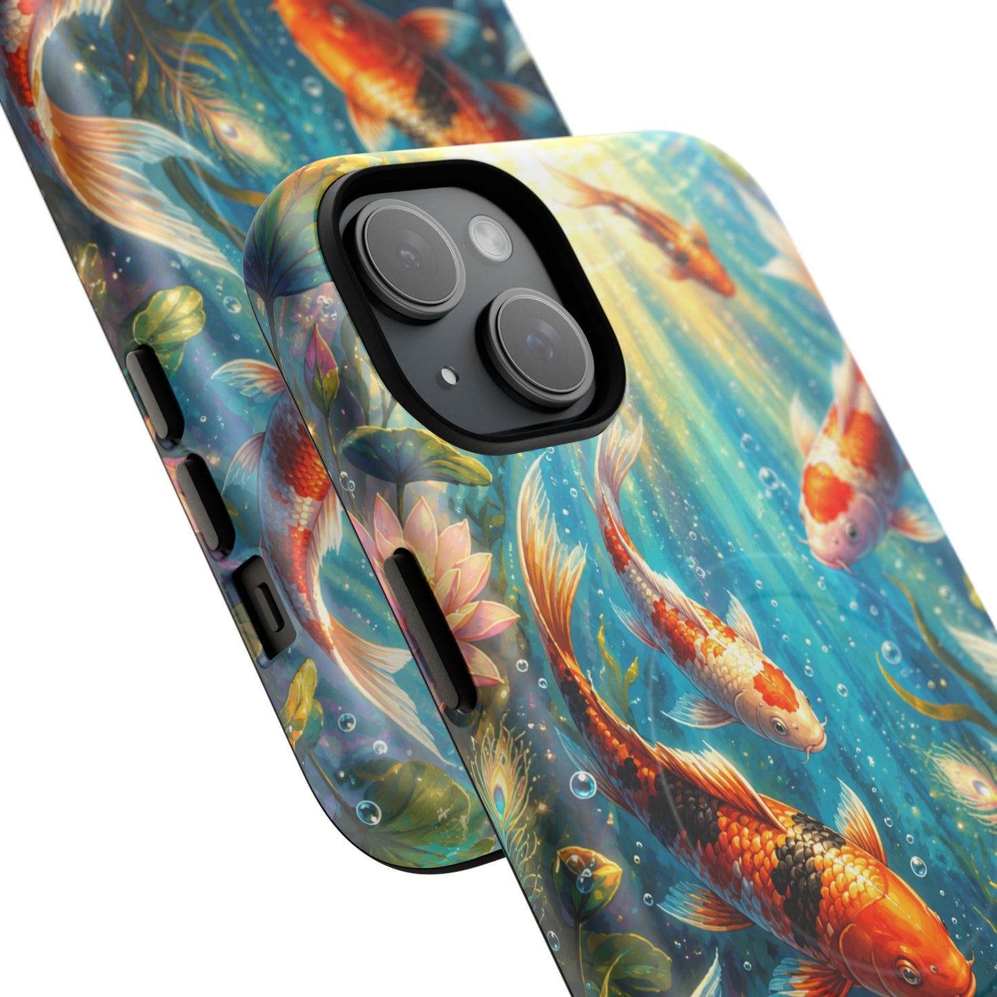 Koi Serenity™ Tough Magnetic Case for iPhone (MagSafe Compatible)