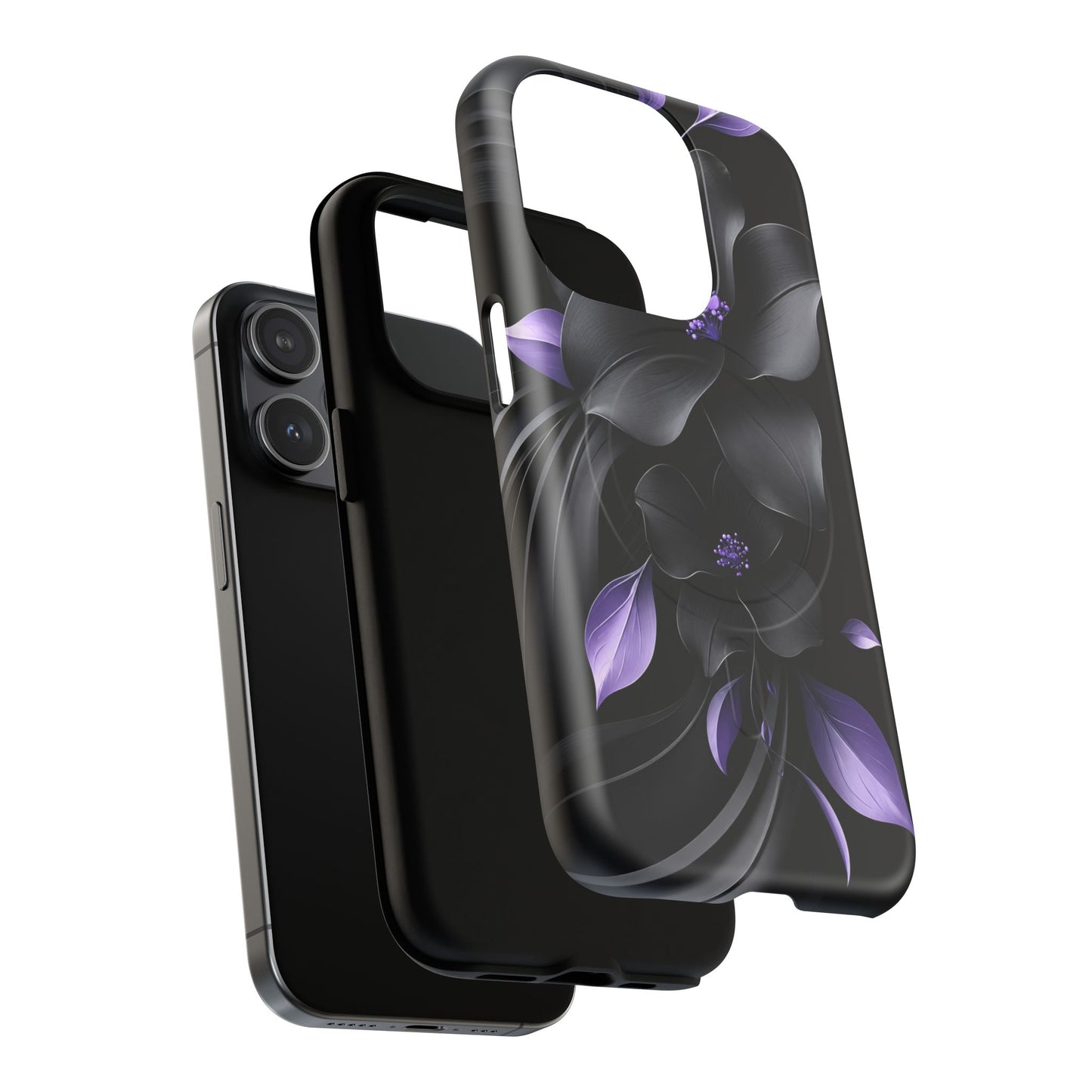 Midnight Lavender™ Tough Magnetic Case for iPhone | MagSafe Compatible Protective Case