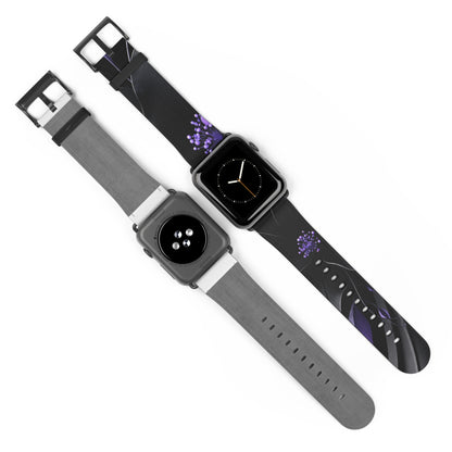 Midnight Lavender™ Apple Watch Band | Premium Faux Leather Strap