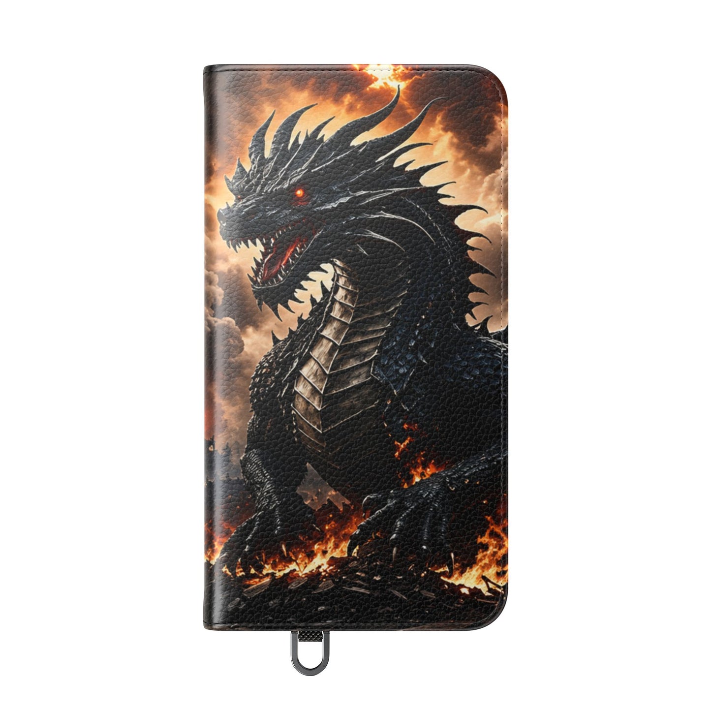 Ashen Dominion™ Flip Case for Samsung Galaxy | Premium Vegan Leather Wallet Case