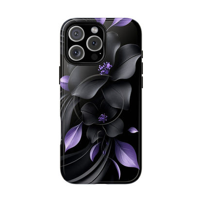 Midnight Lavender™ Tough Magnetic Case for iPhone | MagSafe Compatible Protective Case