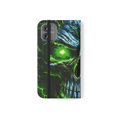 NecroVolt™ Flip Wallet Case for iPhone