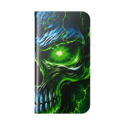 NecroVolt™ Flip Wallet Case for iPhone