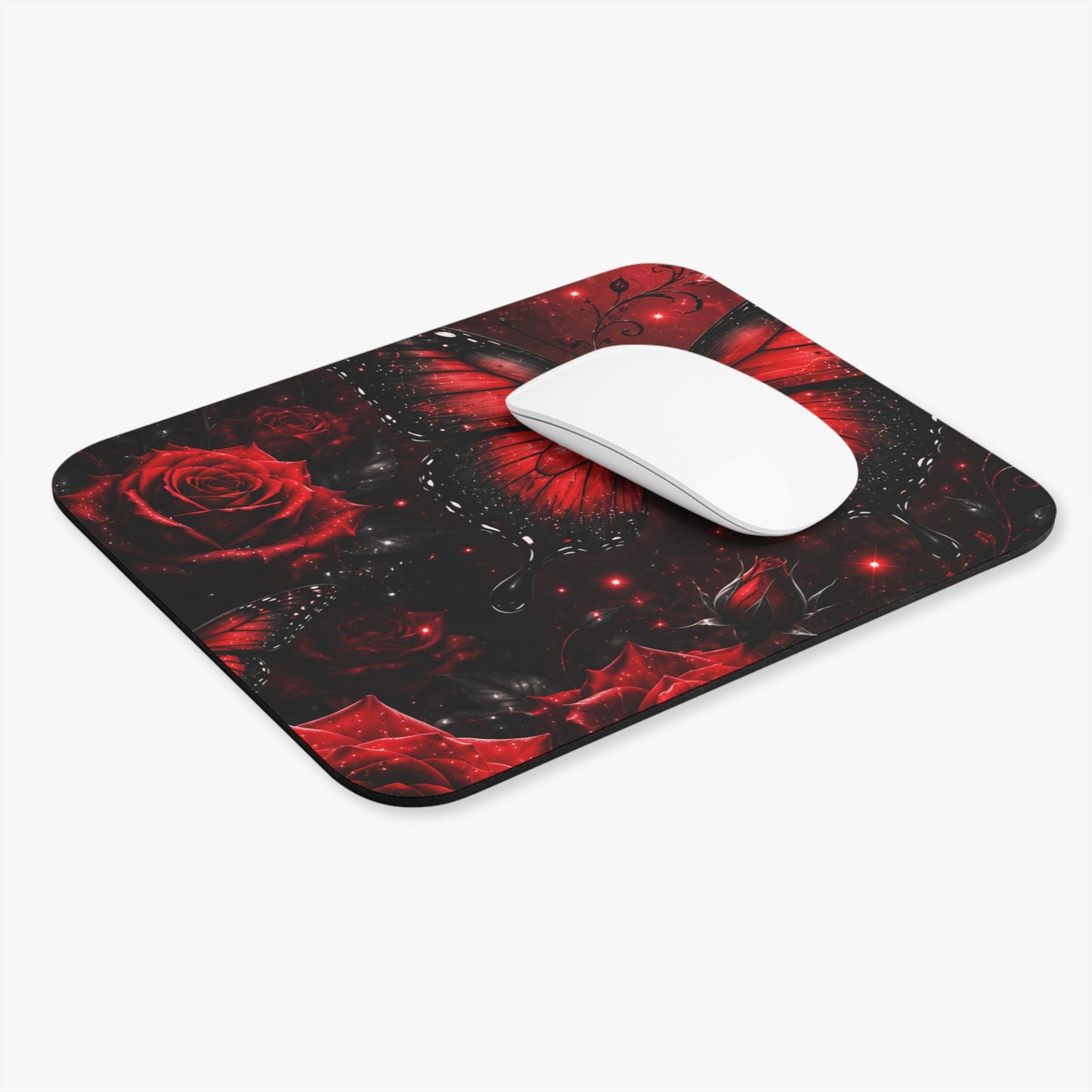 Crimson Metamorphosis™ Mouse Pad | Premium Non-Slip Gaming & Office Mouse Pad