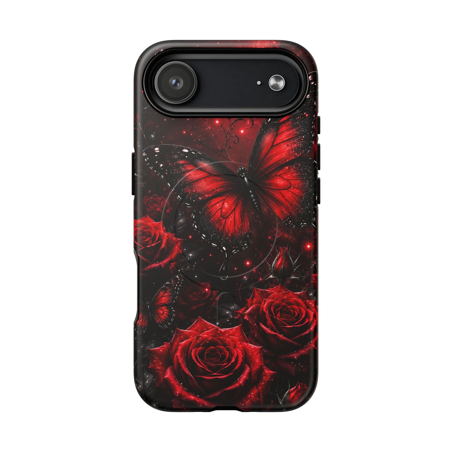 Étui robuste magnétique Crimson Metamorphosis™ pour la série iPhone 13-17