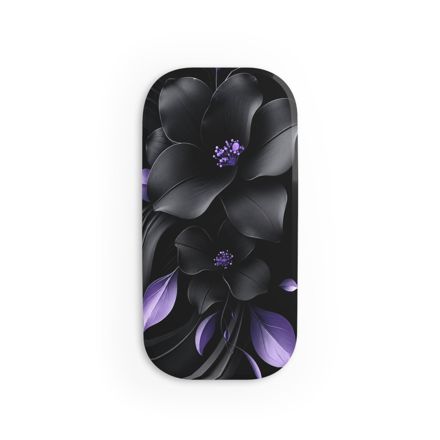Midnight Lavender™ Phone Click-On Grip | Reusable Phone Grip & Kickstand