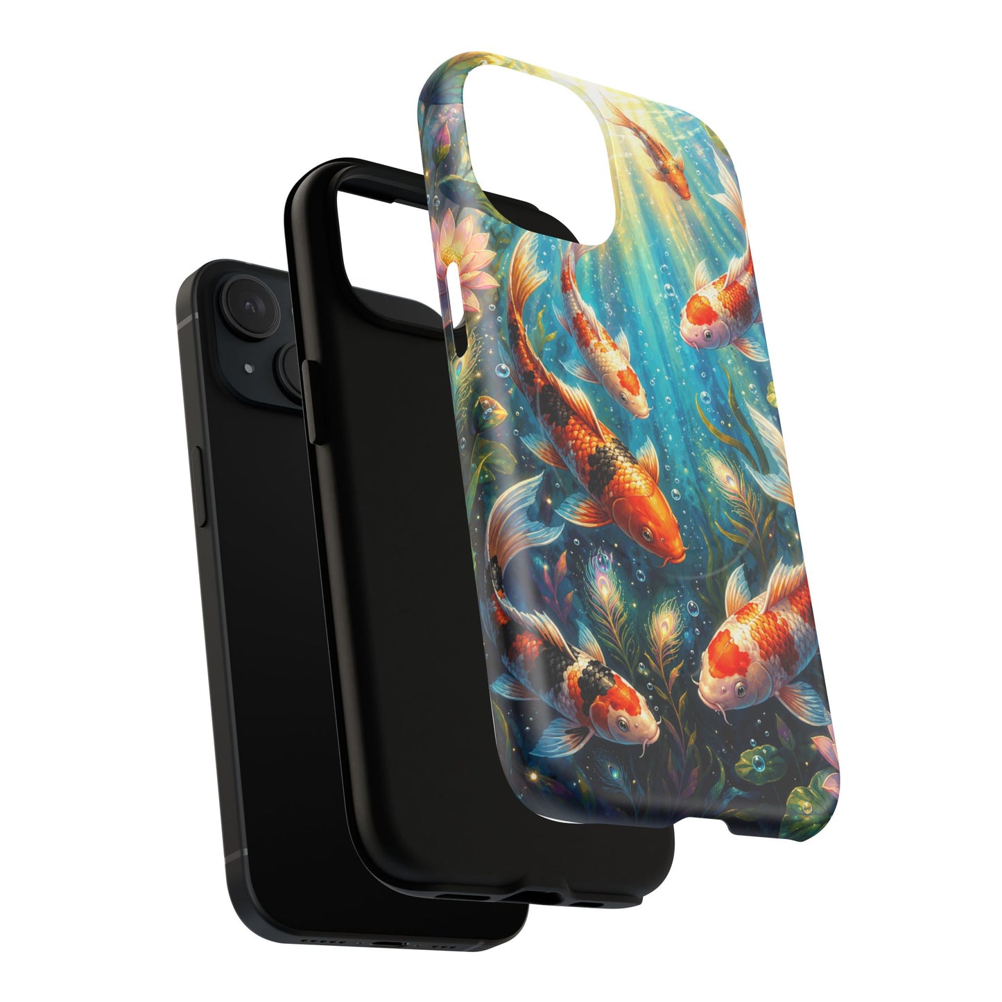 Koi Serenity™ Tough Magnetic Case for iPhone (MagSafe Compatible)