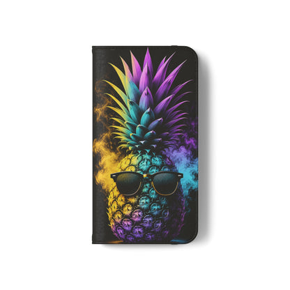 Smokin' Pineapple™ Flip Wallet Case for iPhone