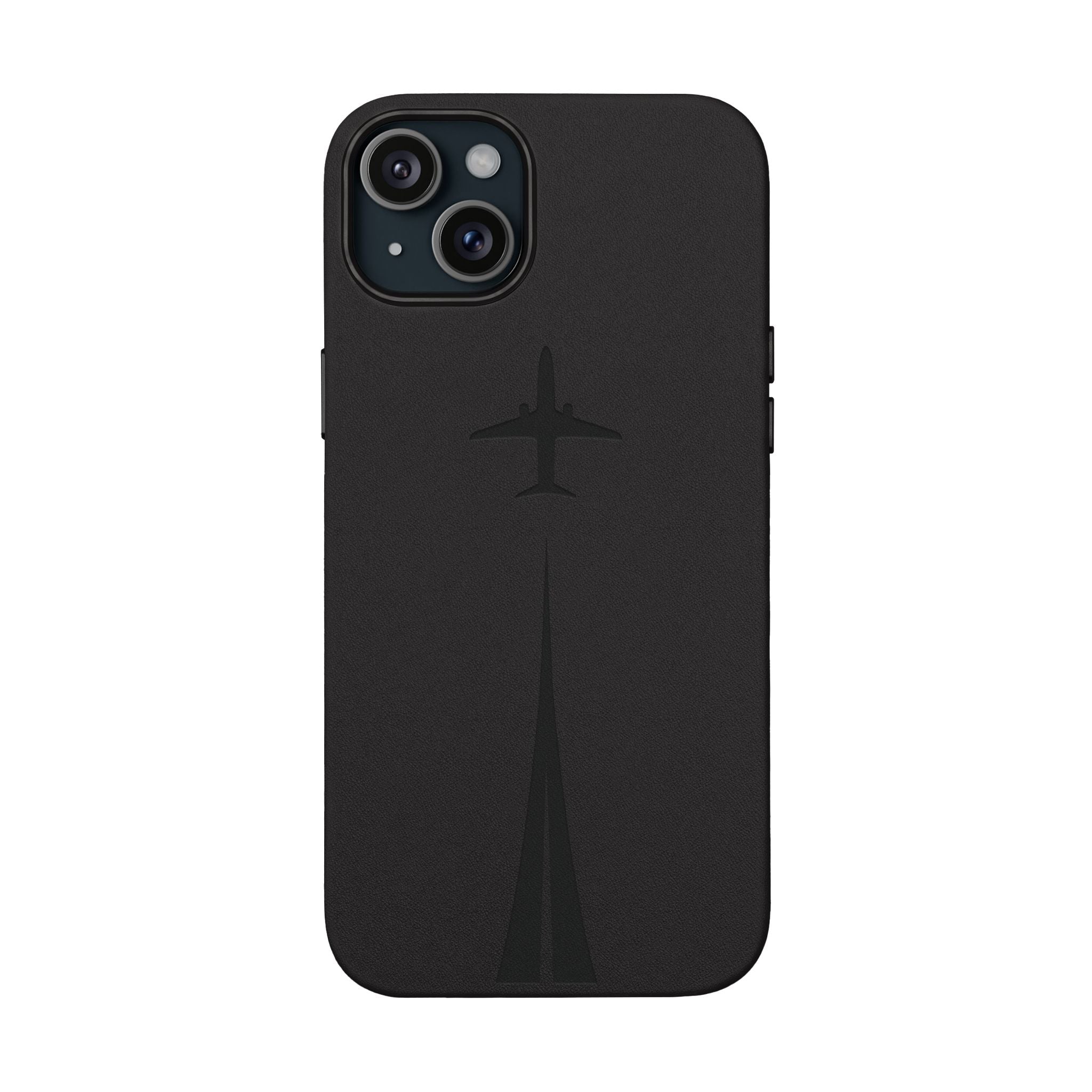 Take Off™ Engraved PU Leather Case for iPhone