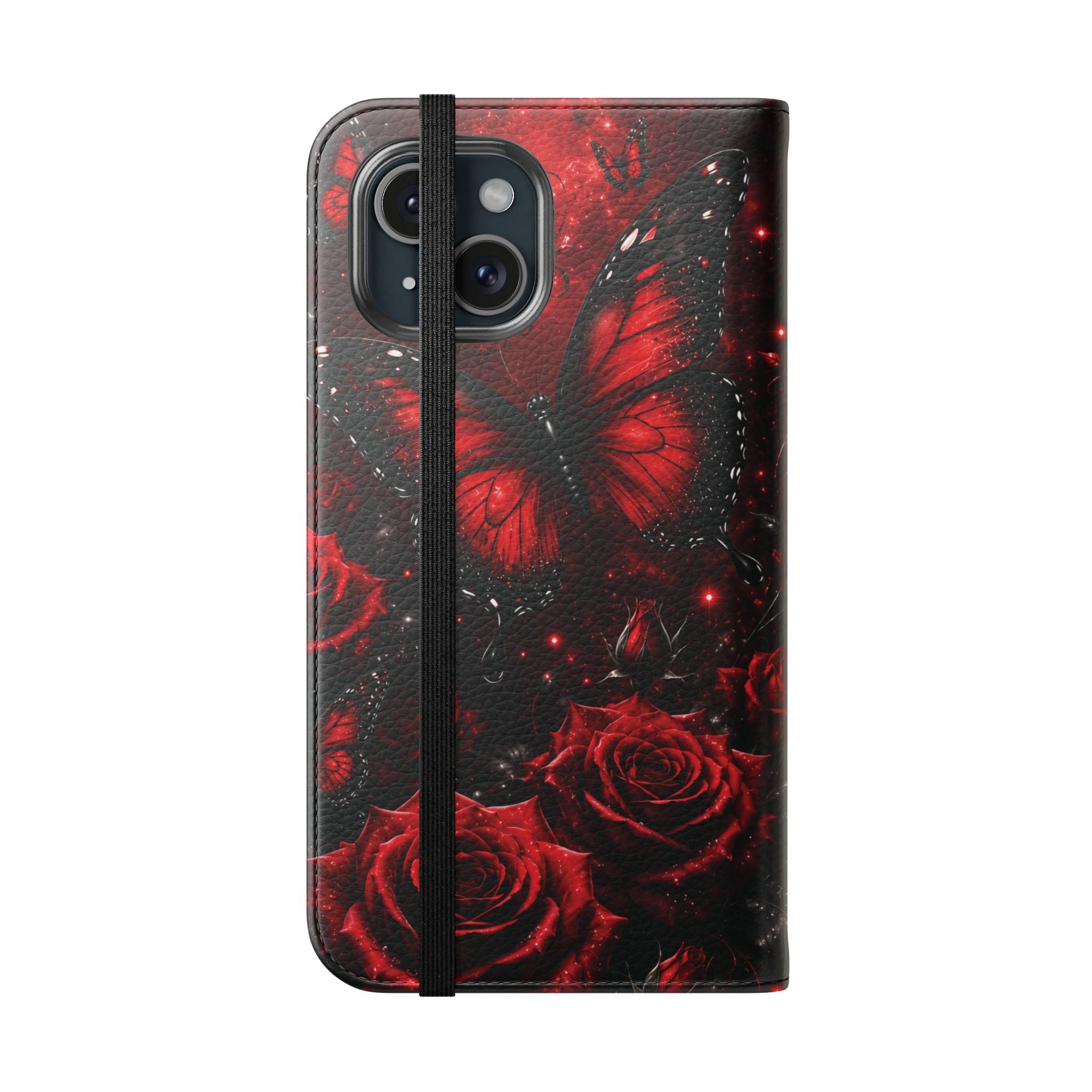 Cardinal's Promise™ Personalized Memorial Flip Wallet Case for iPhone 11-17 Series