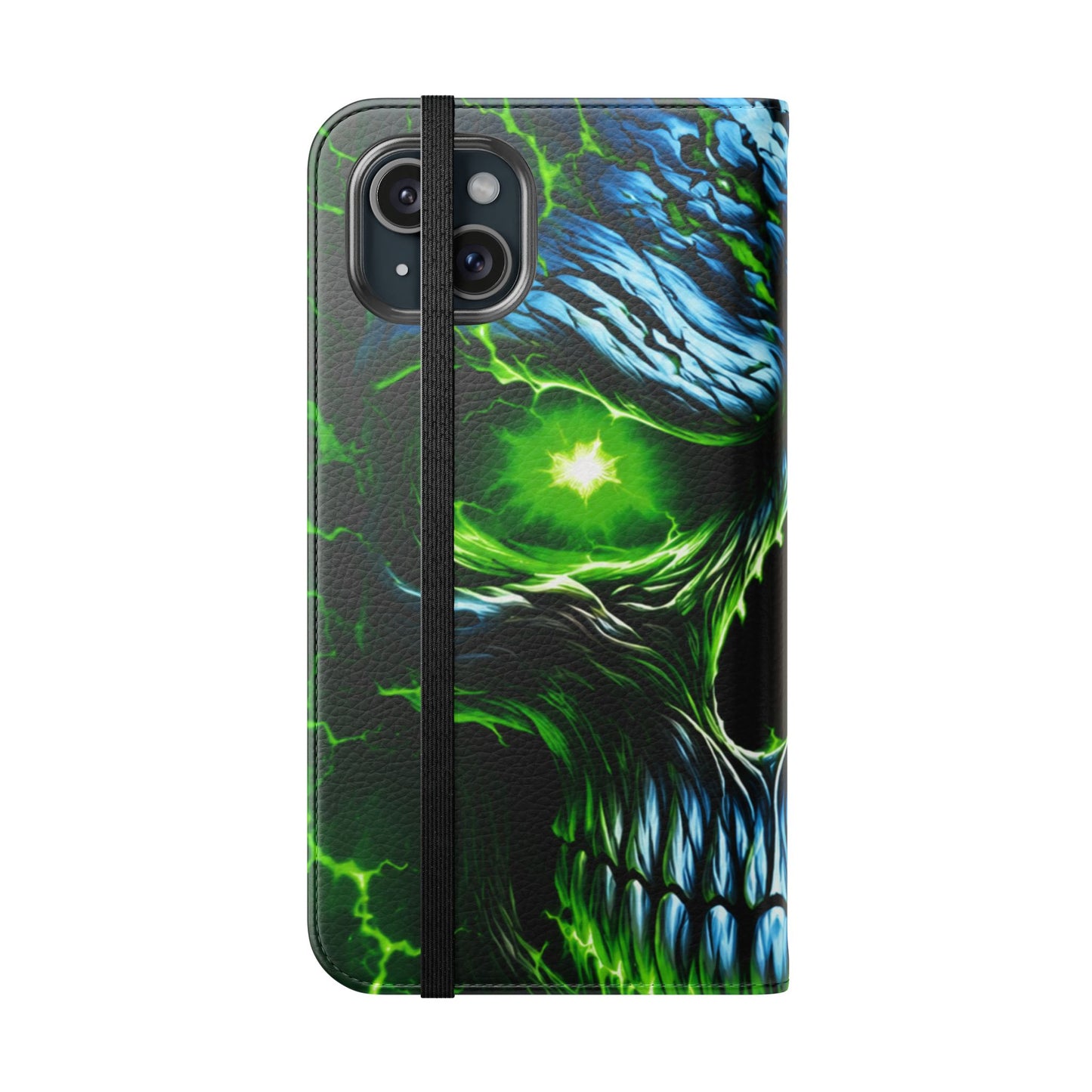 NecroVolt™ Flip Wallet Case for iPhone
