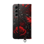 Crimson Metamorphosis™ Flip Wallet Case for Samsung Galaxy