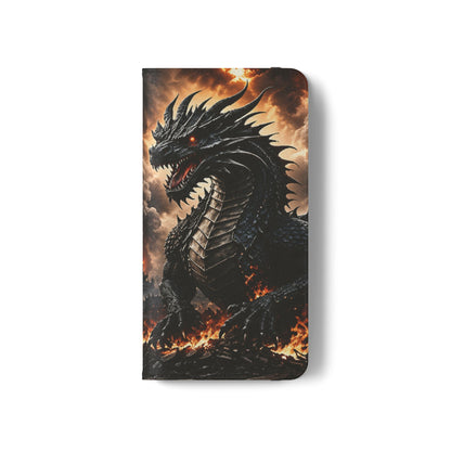 Ashen Dominion™ Flip Case for Samsung Galaxy | Premium Vegan Leather Wallet Case