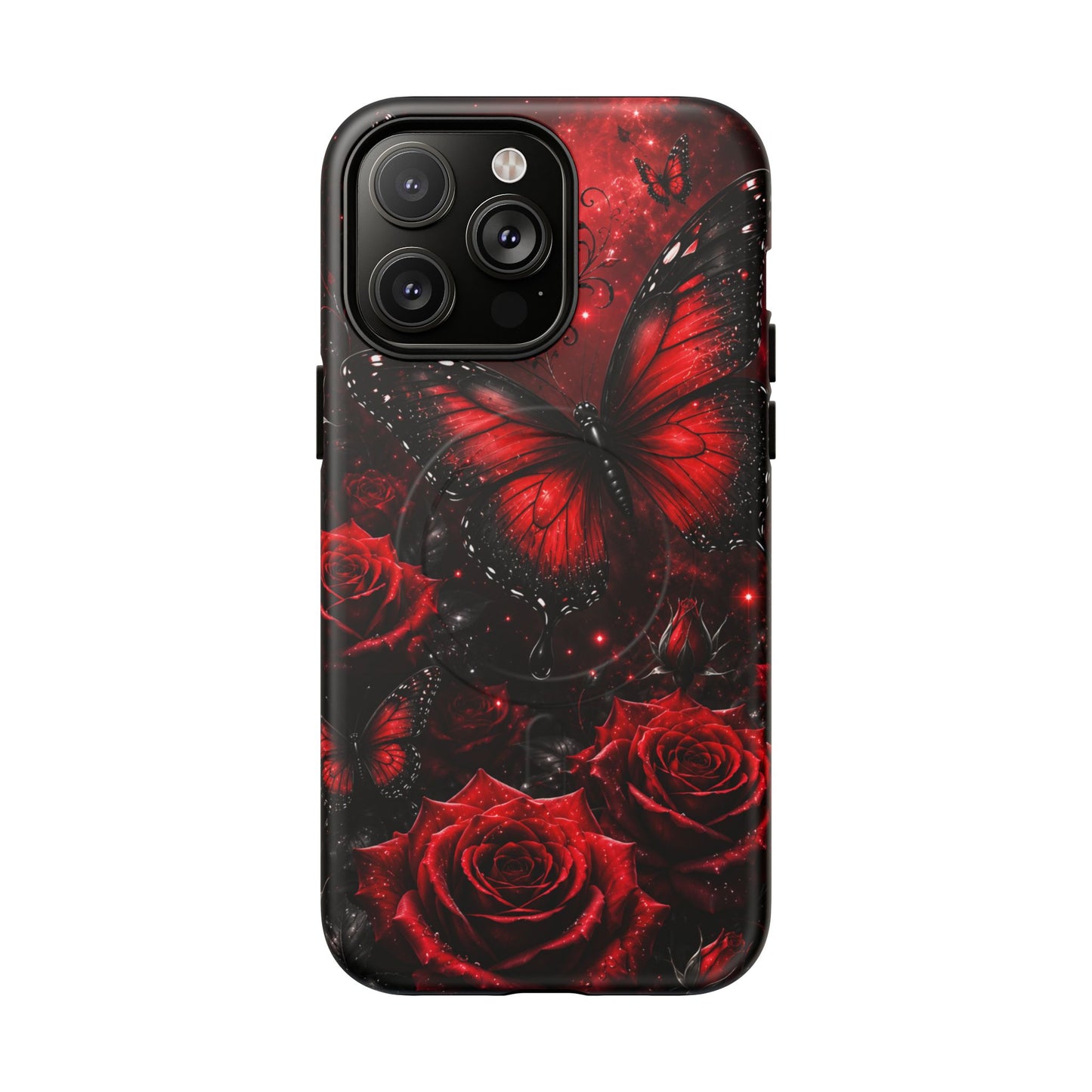 Étui robuste magnétique Crimson Metamorphosis™ pour la série iPhone 13-17