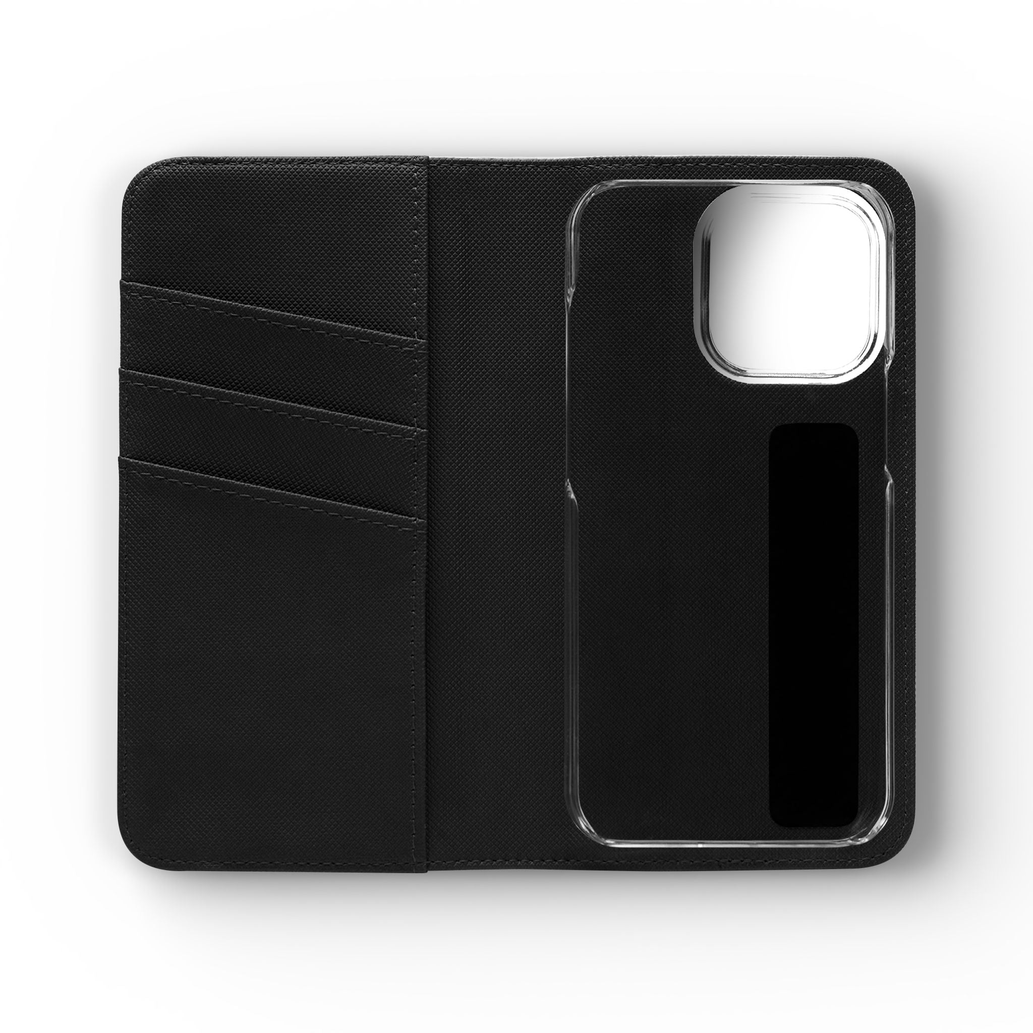 Cardinal's Promise™ Personalized Memorial Flip Wallet Case for iPhone 11-17 Series