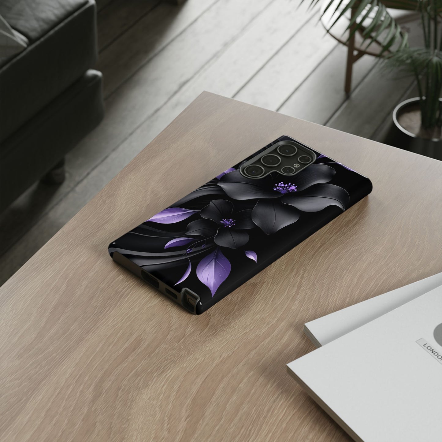 Midnight Lavender™ Tough Case for Samsung Galaxy | Dual-Layer Protective Case