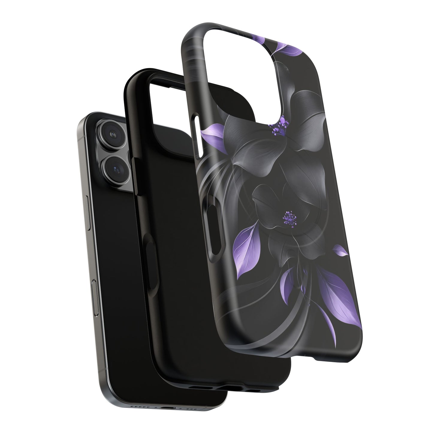 Midnight Lavender™ Tough Magnetic Case for iPhone | MagSafe Compatible Protective Case