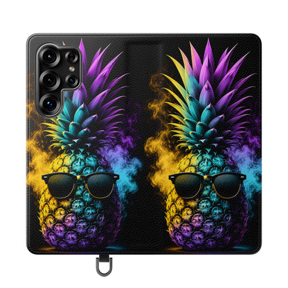Smokin' Pineapple™ Flip Wallet Case for Samsung Galaxy