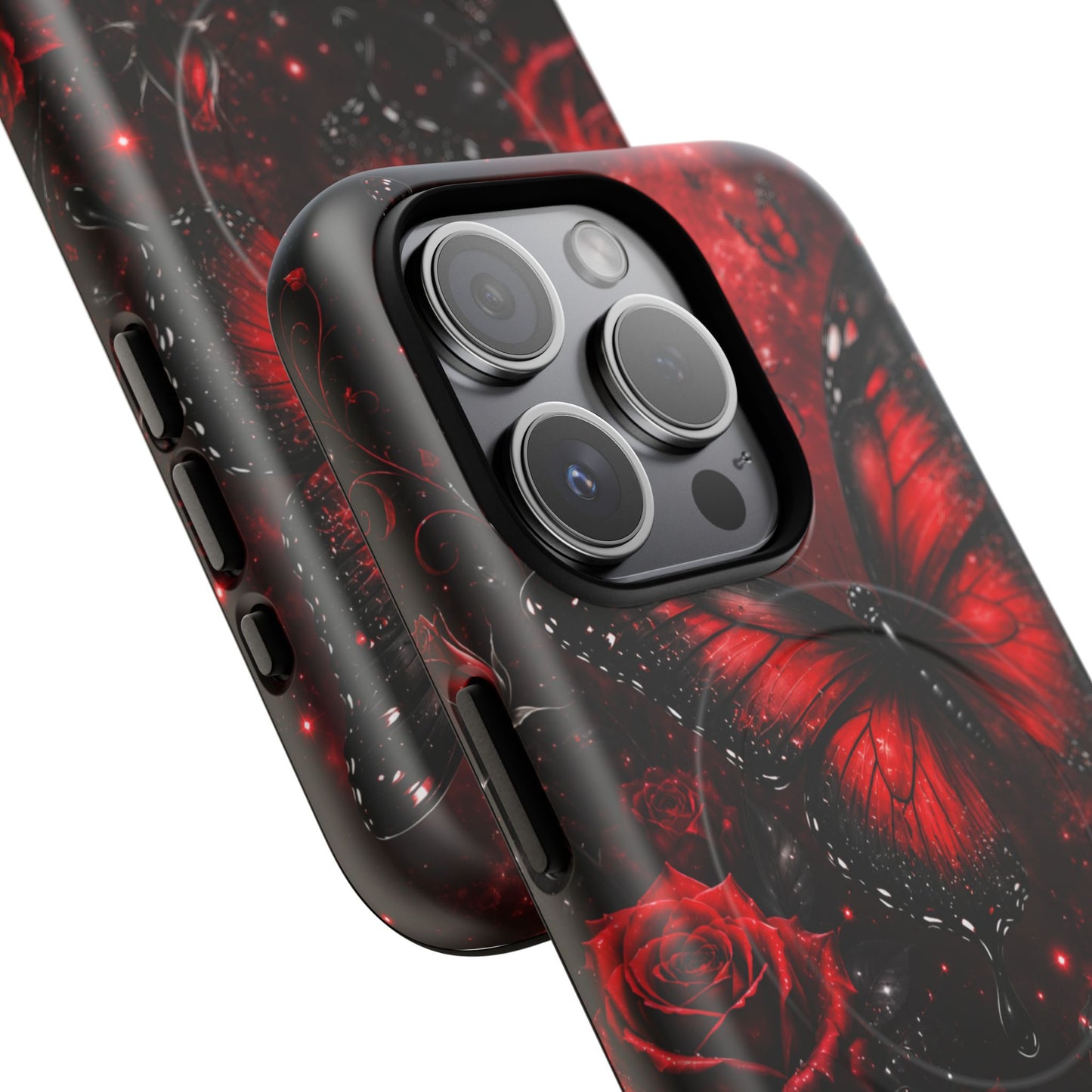 Étui robuste magnétique Crimson Metamorphosis™ pour la série iPhone 13-17