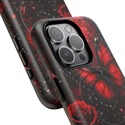 Étui robuste magnétique Crimson Metamorphosis™ pour la série iPhone 13-17