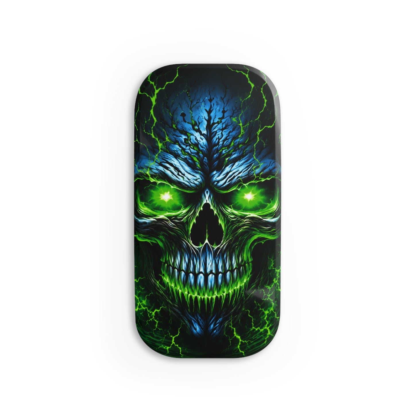 NecroVolt™ Phone Click-On Grip | Skull Phone Grip & Kickstand