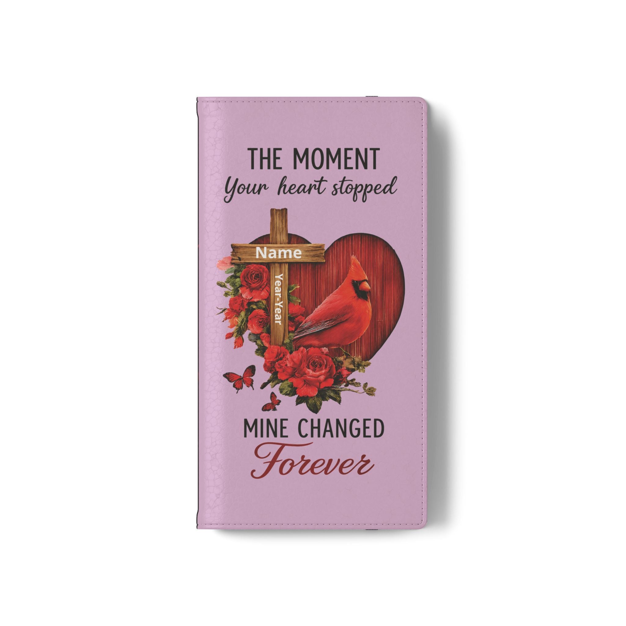 Cardinal's Promise™ Personalized Memorial Flip Wallet Case for Samsung Galaxy S Series