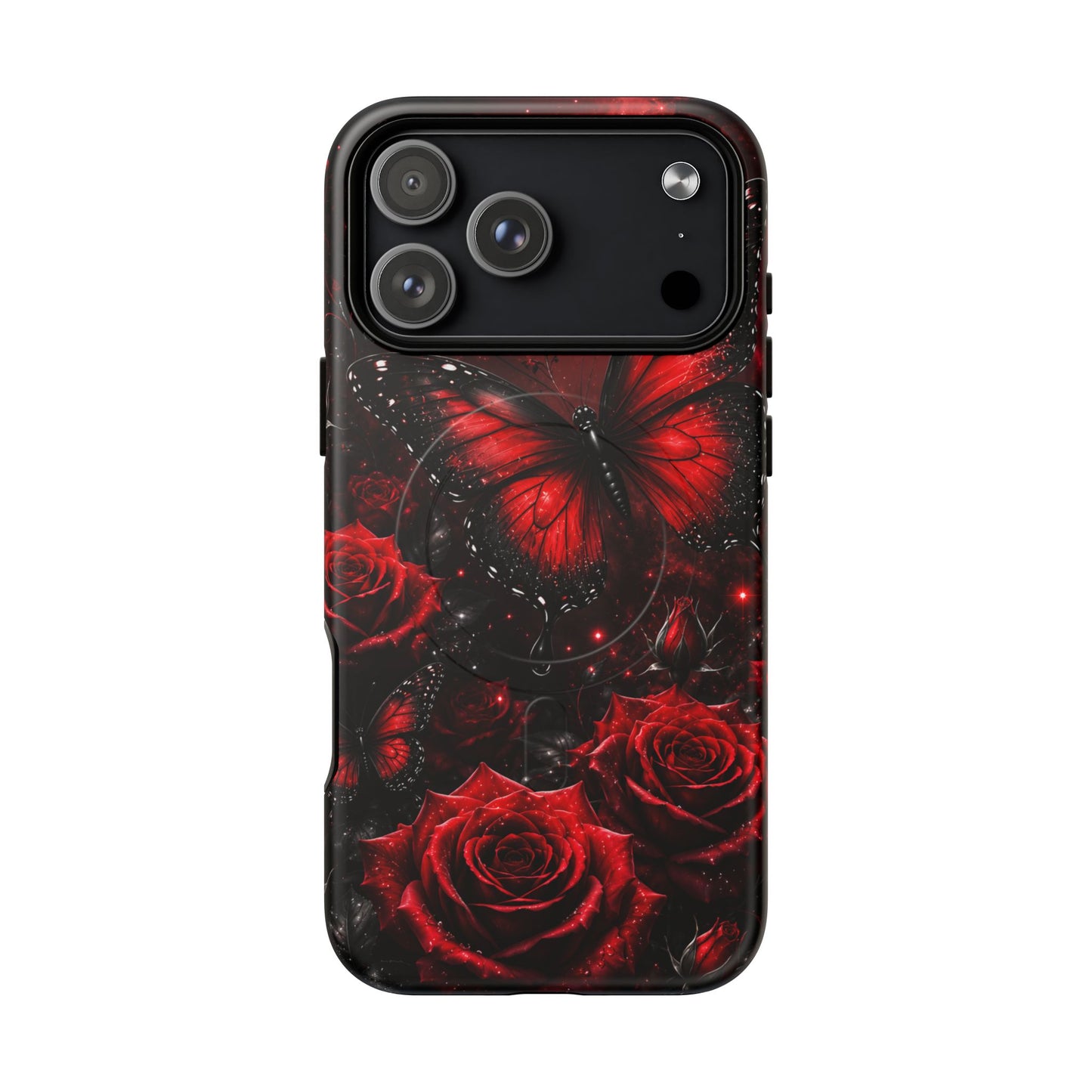Étui robuste magnétique Crimson Metamorphosis™ pour la série iPhone 13-17
