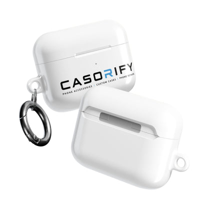 Coque de protection Casorify® Premium pour AirPods avec mousqueton