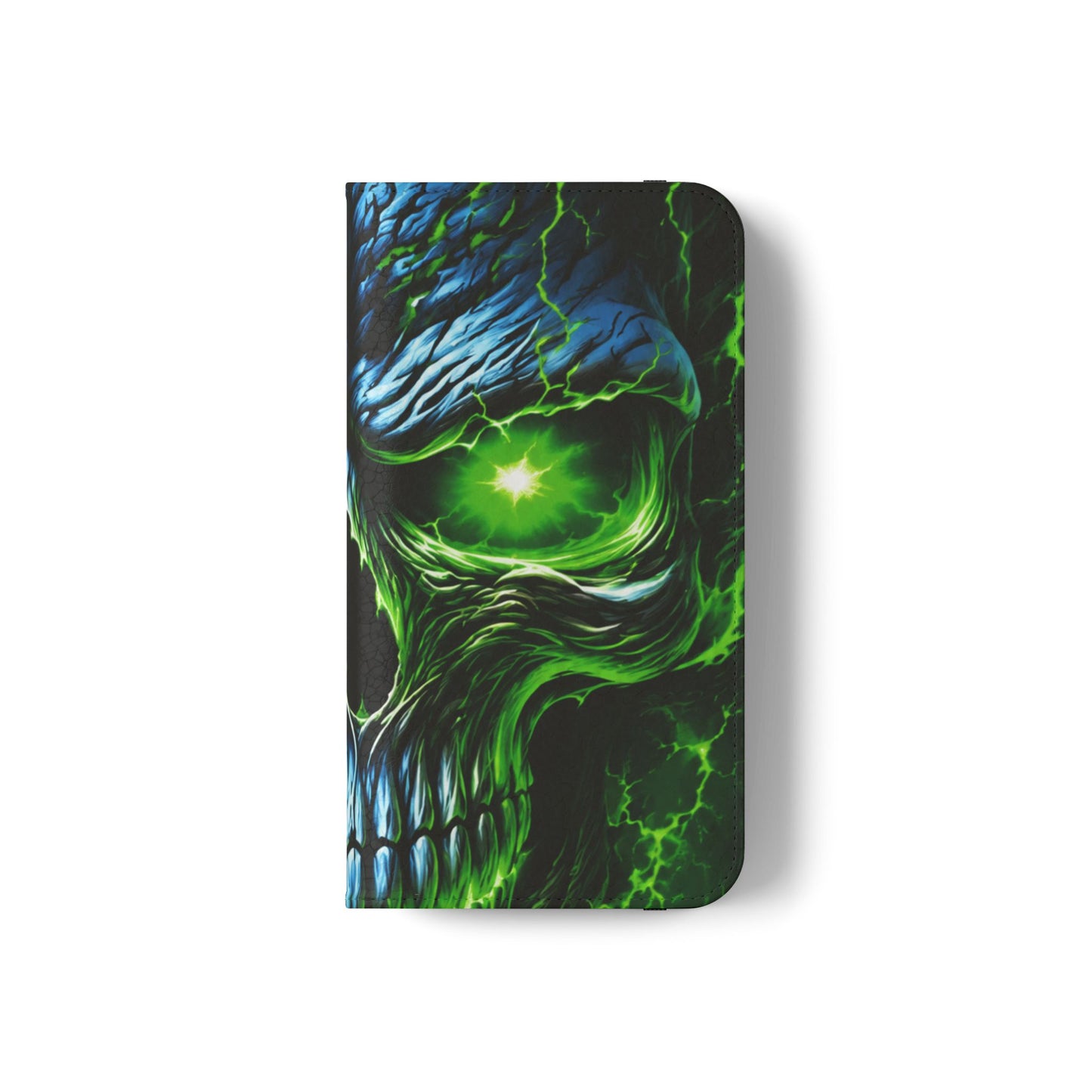 NecroVolt™ Flip Wallet Case for iPhone