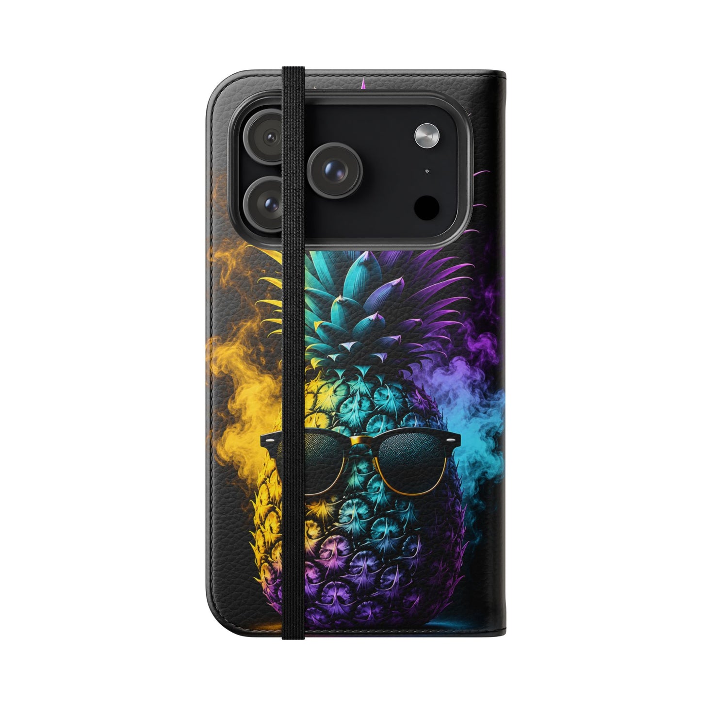 Smokin' Pineapple™ Flip Wallet Case for iPhone
