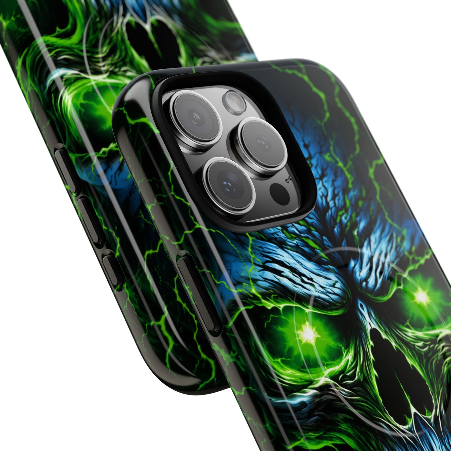 Coque magnétique robuste NecroVolt™ pour iPhone