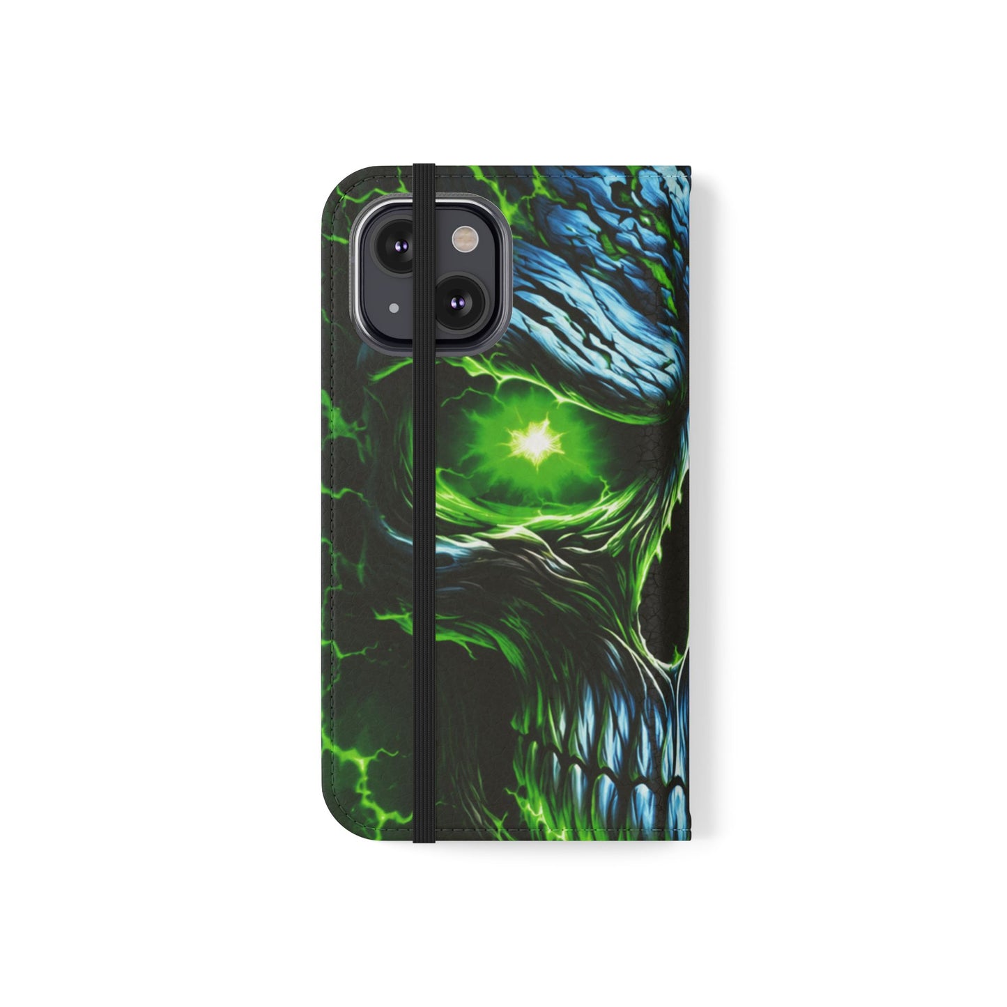NecroVolt™ Flip Wallet Case for iPhone