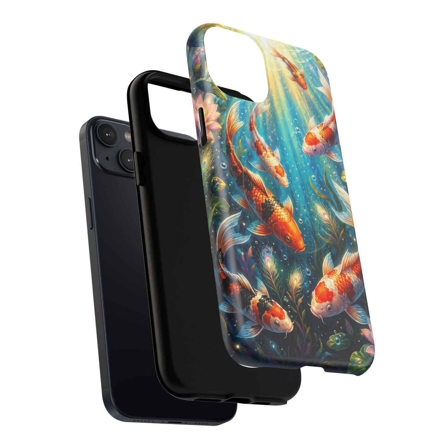 Koi Serenity™ Tough Magnetic Case for iPhone (MagSafe Compatible)