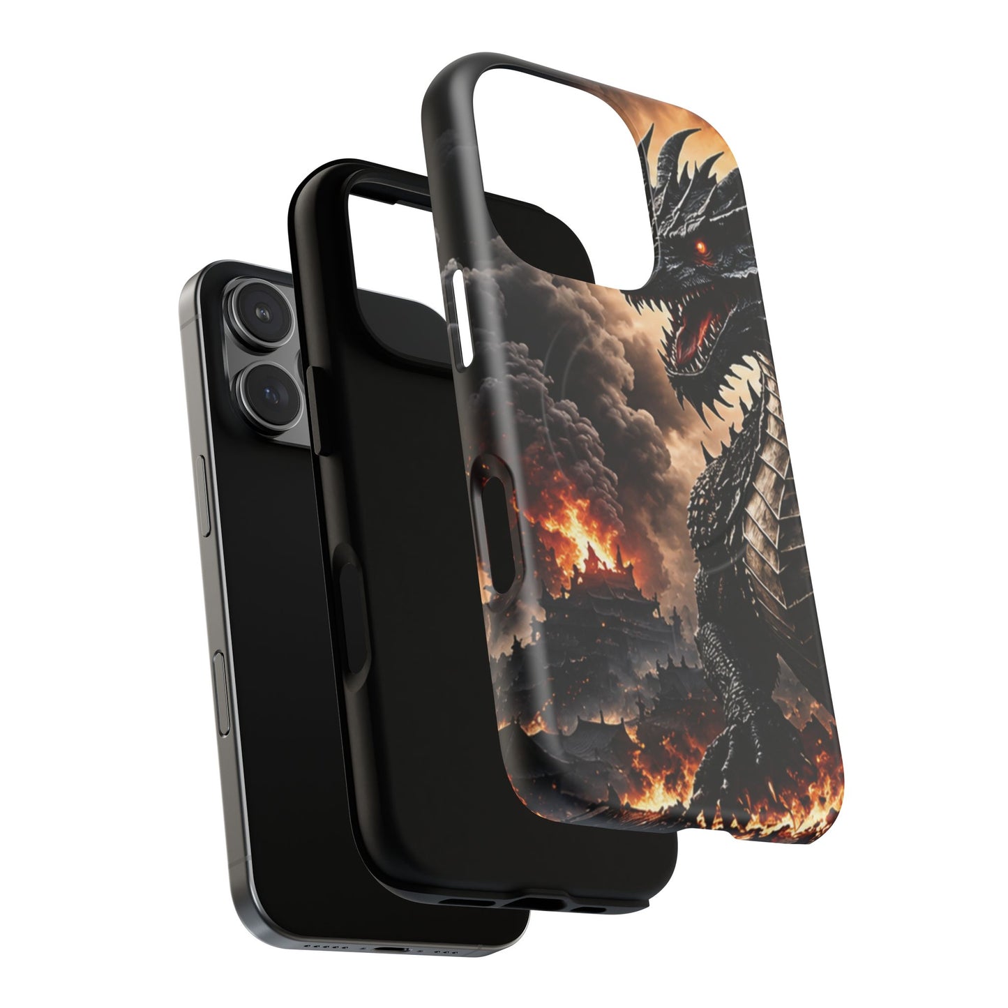 Ashen Dominion™ Tough Magnetic Case for iPhone | MagSafe® Compatible