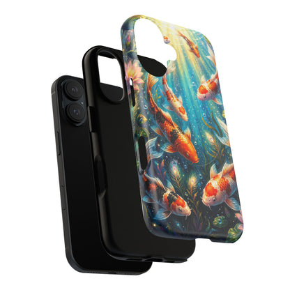 Koi Serenity™ Tough Magnetic Case for iPhone (MagSafe Compatible)