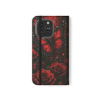 Cardinal's Promise™ Personalized Memorial Flip Wallet Case for iPhone 11-17 Series