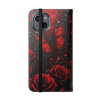 Cardinal's Promise™ Personalized Memorial Flip Wallet Case for iPhone 11-17 Series
