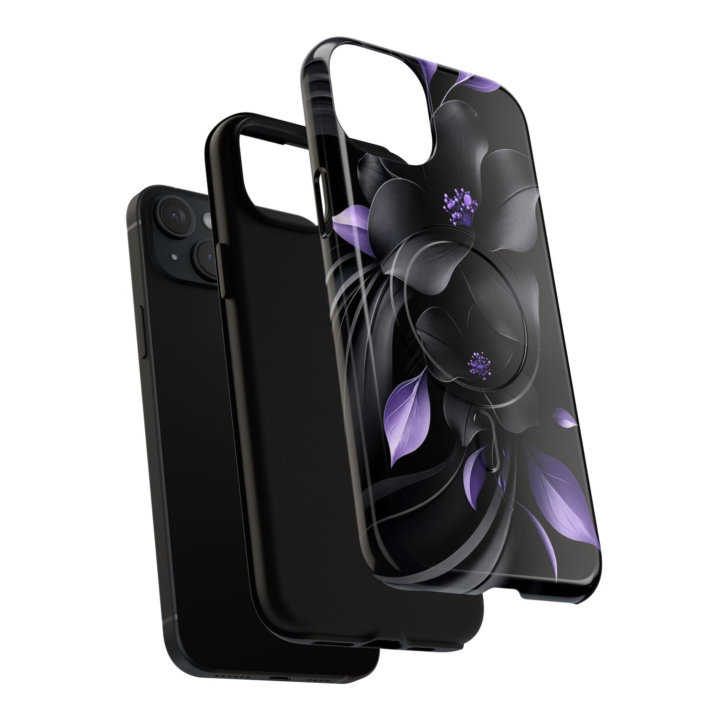 Midnight Lavender™ Tough Magnetic Case for iPhone | MagSafe Compatible Protective Case