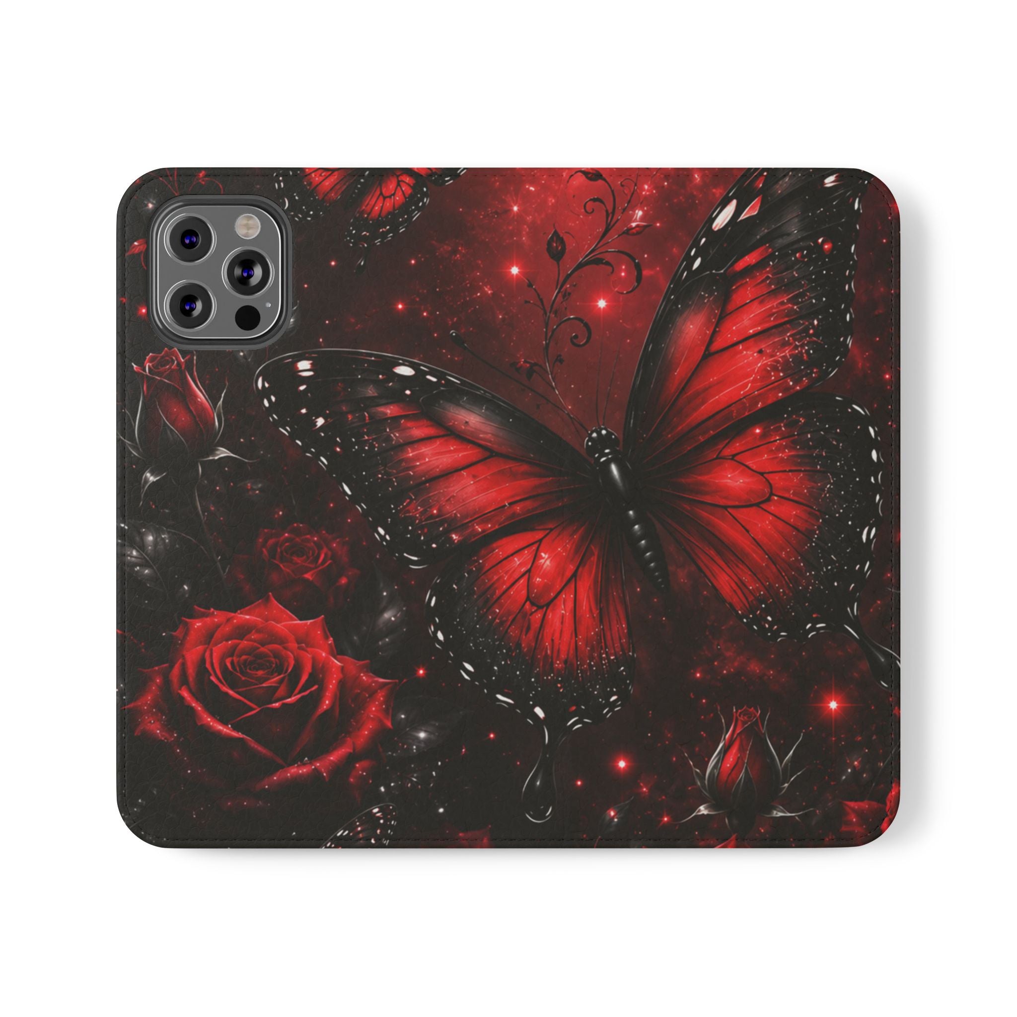 Crimson Metamorphosis™ Flip Wallet Case for iPhone