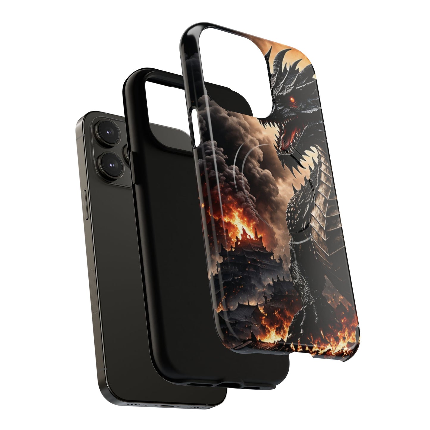 Ashen Dominion™ Tough Magnetic Case for iPhone | MagSafe® Compatible