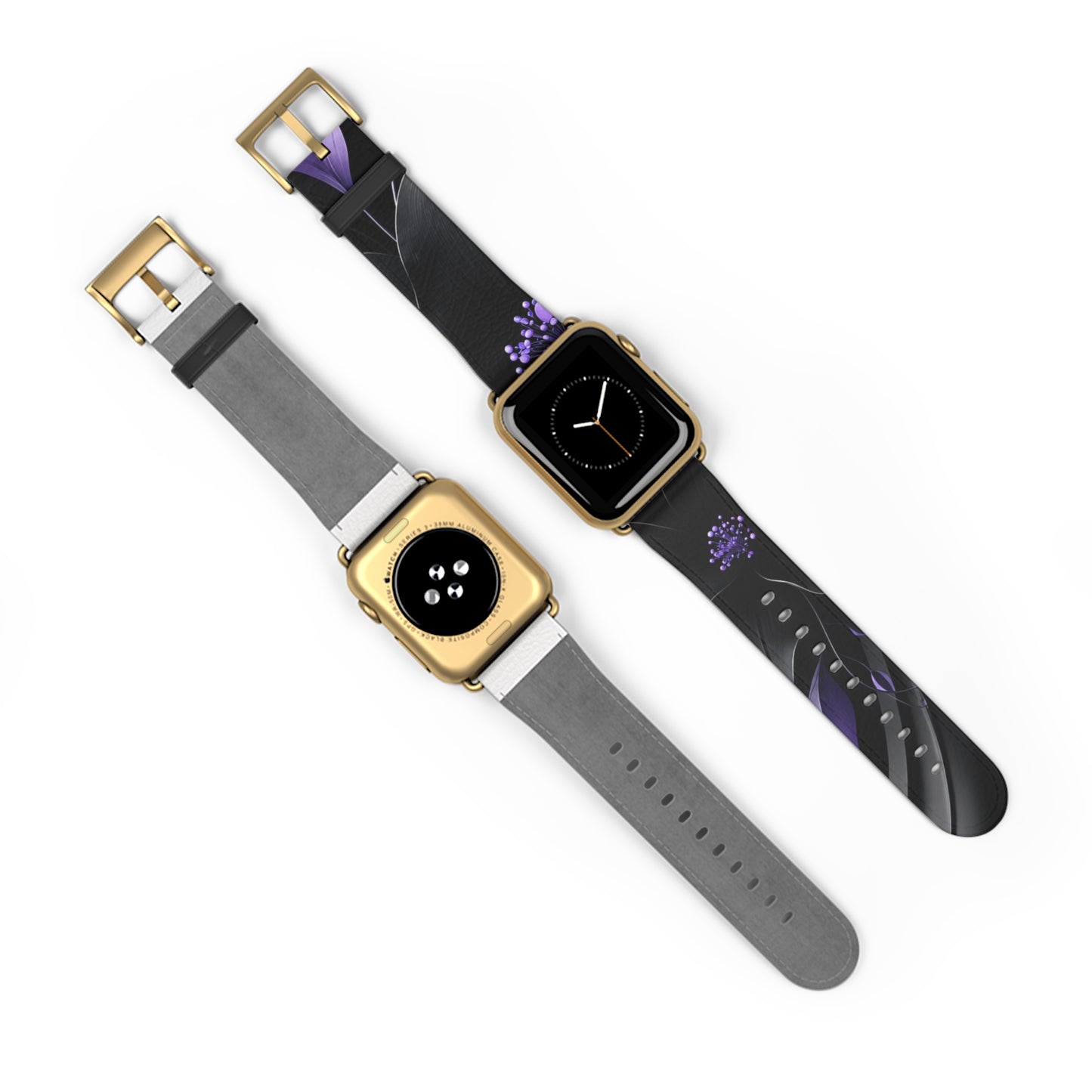 Midnight Lavender™ Apple Watch Band | Premium Faux Leather Strap