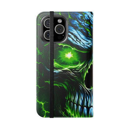 NecroVolt™ Flip Wallet Case for iPhone