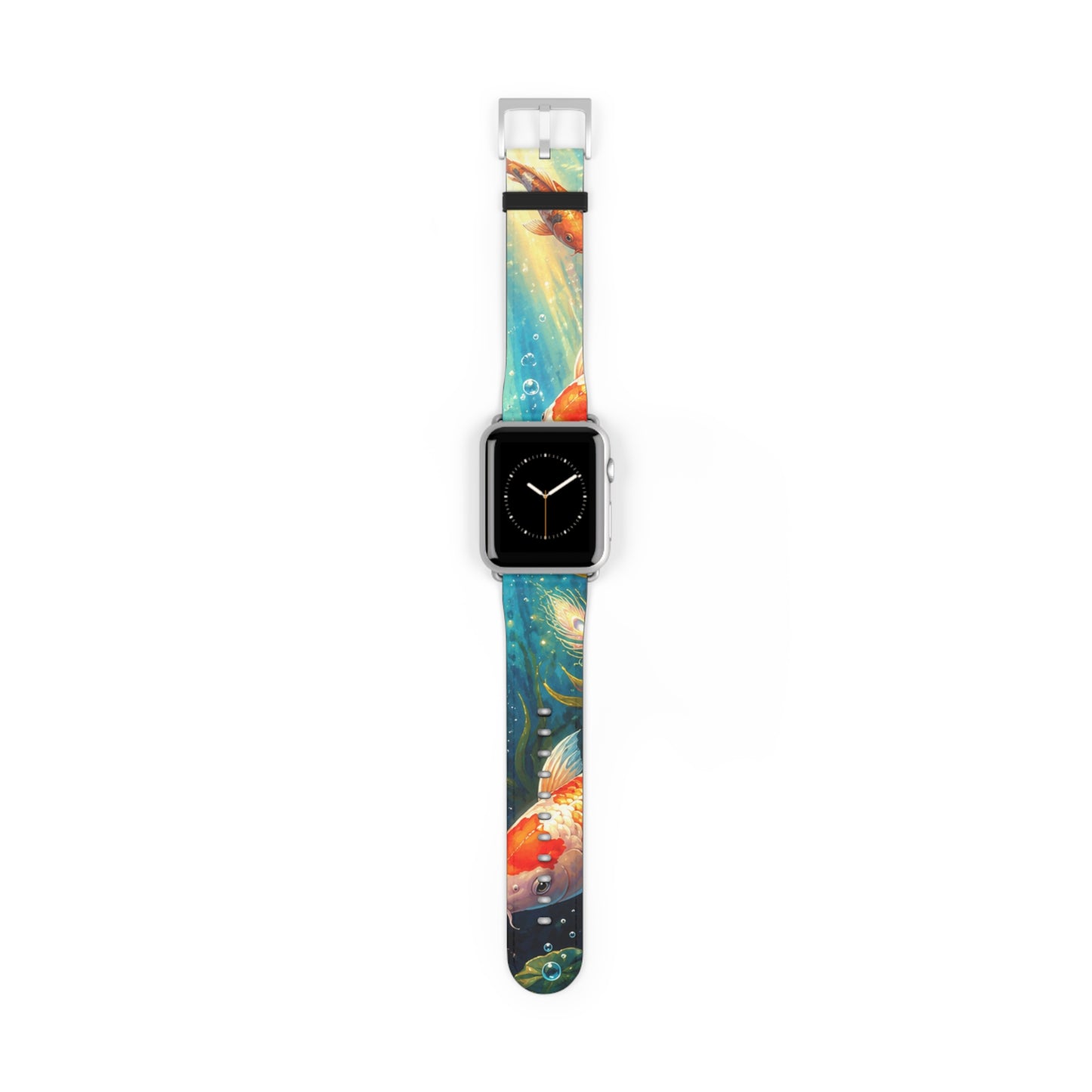 Koi Serenity™ Premium Faux Leather Apple Watch Band