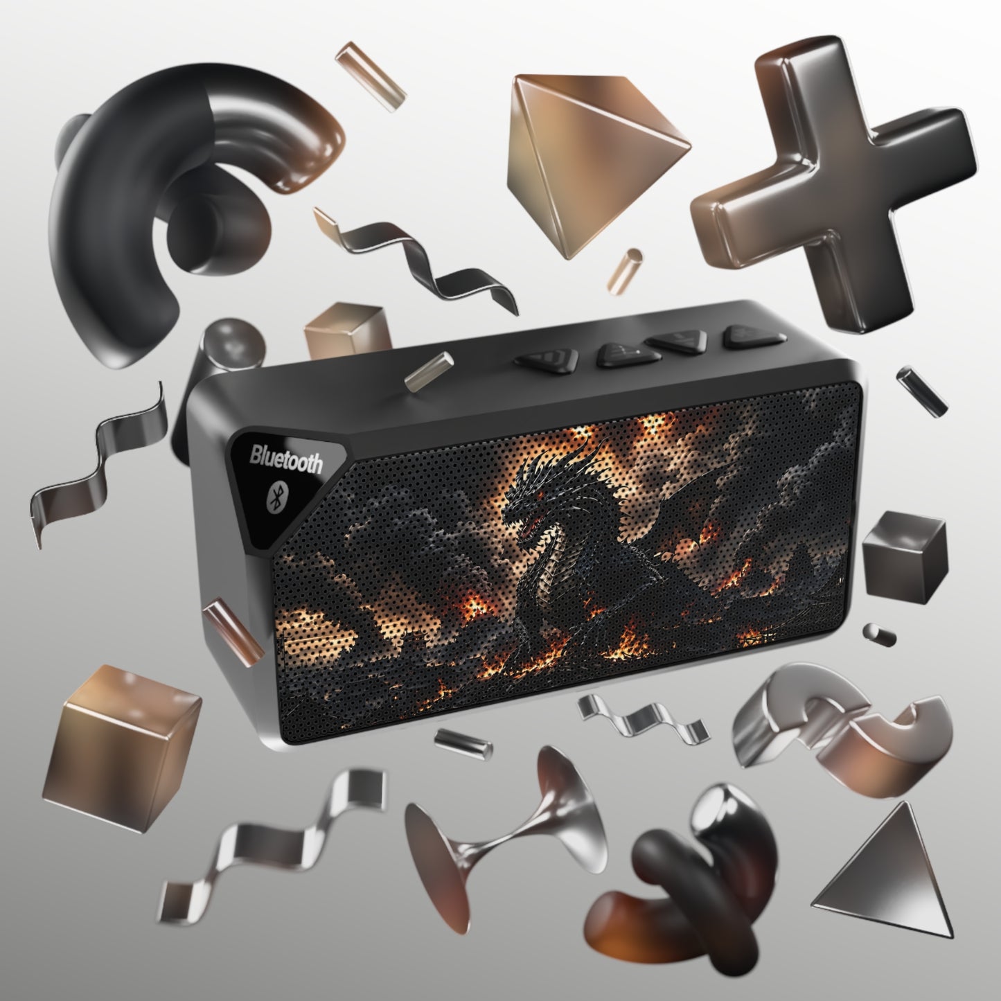 Ashen Dominion™ Jabba Bluetooth Speaker | Portable Wireless Speaker